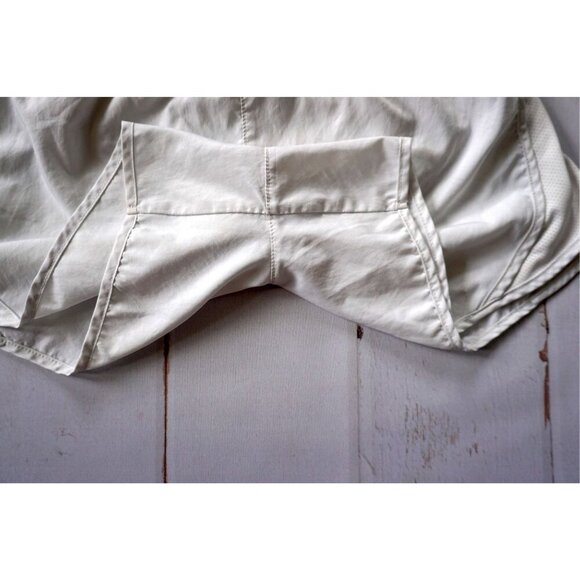 Nike Dri-FIT Girls Shorts Gray High Rise Active Standard Fit - Size L - Picture 5 of 6